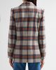 Veronica Beard Women's Oria Plaid Wool-Blend Single-Breasted Dickey Jacket - 3