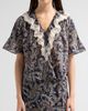 Veronica Beard Women's Pamelis Printed Cotton Top - 5