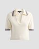 Veronica Beard Women's Quinelle Knit Polo Shirt - 6