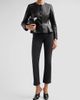 Veronica Beard Women's Quinn Leather Peplum Jacket - 2