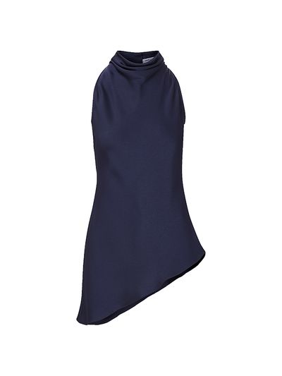 Veronica Beard Women's Radford Asymmetric Sleeveless Tunic Top