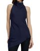 Veronica Beard Women's Radford Asymmetric Sleeveless Tunic Top - 3