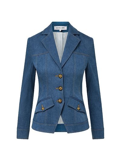 Veronica Beard Women's Randy Dickey Cotton-Blend Denim Jacket