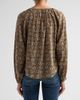 Veronica Beard Women's Rhosen Floral Silk-Blend Tieneck Blouse - 3