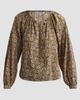 Veronica Beard Women's Rhosen Floral Silk-Blend Tieneck Blouse - 6