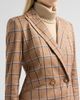 Veronica Beard Women's Rickie Plaid Dickey Jacket - 5