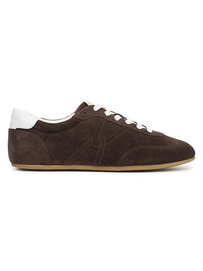 Veronica Beard Women's Riviera Suede Lace-Up Sneakers