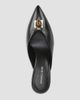 Veronica Beard Women's Rochelle 75MM Cabochon Leather Mules - 4
