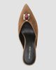 Veronica Beard Women's Rochelle 75MM Suede Mules - 4