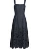 Veronica Beard Women's Rosaura Floral Laser-Cut Midi-Dress - 1