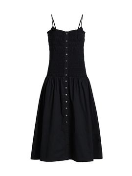 Veronica Beard Women's Serenel Cotton Midi-Dress
