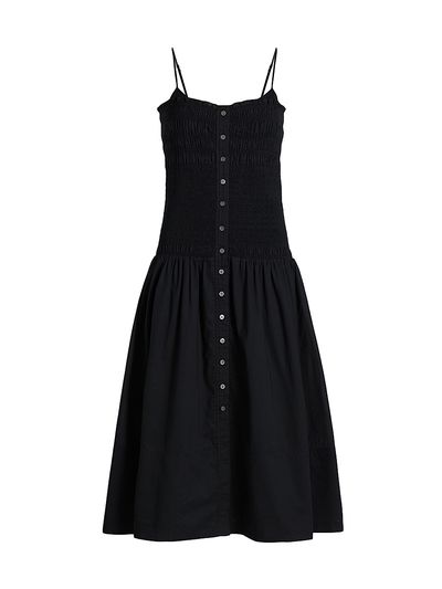 Veronica Beard Women's Serenel Cotton Midi-Dress