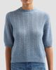 Veronica Beard Women's Shana Cable-Knit Crewneck Sweater - 5