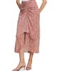 Veronica Beard Women's Sira Floral Ruched Midi Skirt - 3