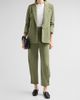 Veronica Beard Women's Stapleton Buttoned Pants - 2