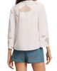 Veronica Beard Women's Suniva Eyelet Cotton Top - 4