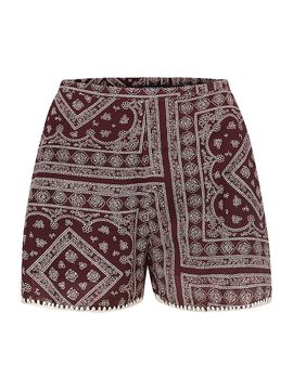 Veronica Beard Women's Tennison Printed Cotton-Blend Shorts