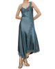Veronica Beard Women's Vernon Asymmetric Lace-Trim Midi-Slipdress - 2