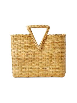 Veronica Beard Women's Vesper Bamboo Tote Bag