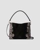 Veronica Beard Women's Vida Snakeskin-Embossed Suede Shoulder Bag - 1