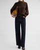 Veronica Beard Women's Vida Whipstitch Suede Shoulder Bag - 5