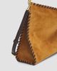 Veronica Beard Women's Vida Whipstitch Suede Shoulder Bag - 6