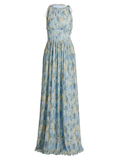 Veronica Beard Women's Yardley Floral Georgette Maxi Dress