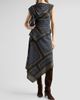 Veronica Beard Women's Yvonne Paisley Silk-Blend Asymmetric Top - 2