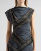 Veronica Beard Women's Yvonne Paisley Silk-Blend Asymmetric Top - 5