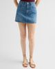 Veronica Beard Women's Zora Denim Miniskirt - 4