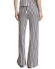 Veronica Beard Women's Zosia Striped Cotton-Blend Pants - 5