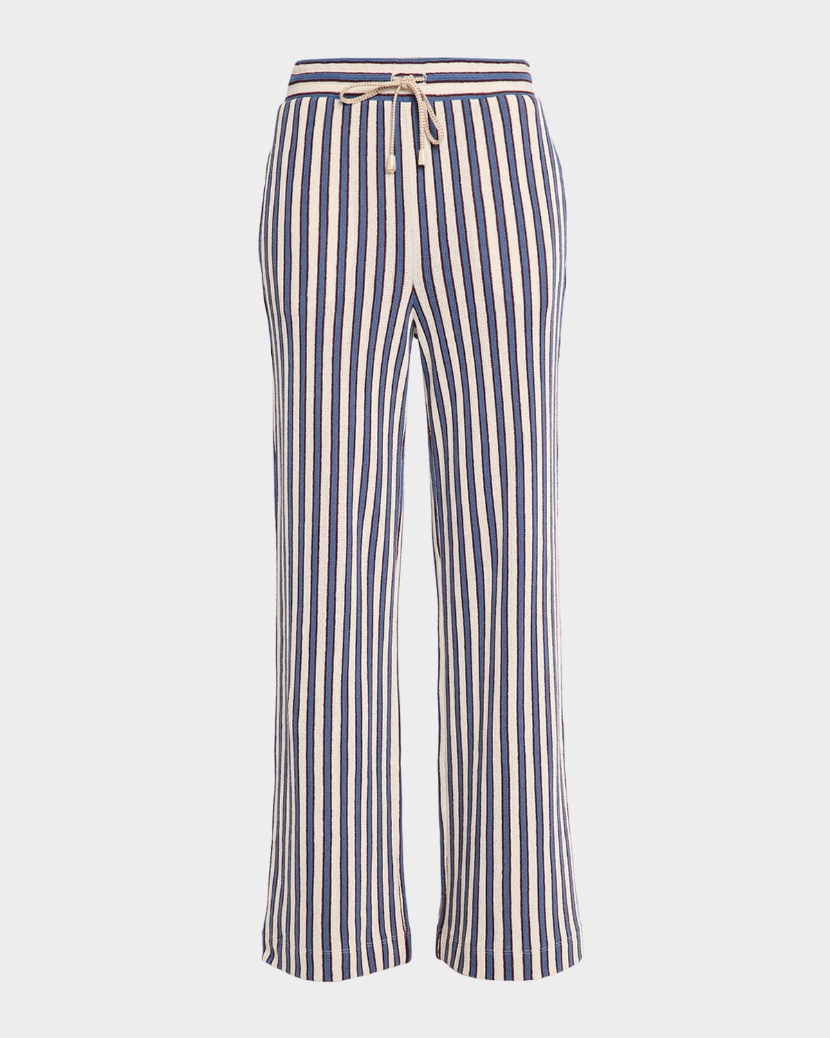 Veronica Beard Zosia Crochet Drawstring Pants