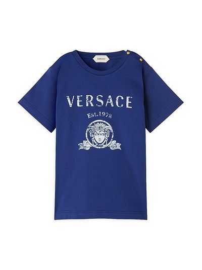 Versace Baby's & Little Kid's Versace Varsity Print T-Shirt