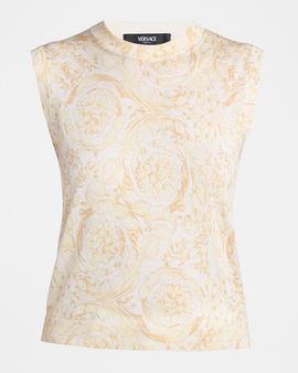 Versace Barocco '92 Sleeveless Knit Top