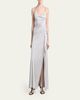 Versace Draped Satin Viscose Gown - 2