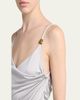 Versace Draped Satin Viscose Gown - 5