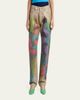 Versace Hand-Painted Straight-Leg Jeans - 4