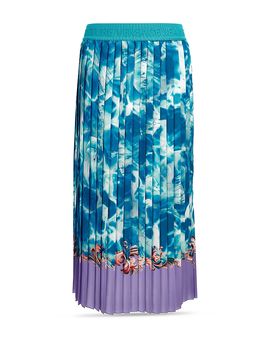 Versace Jeans Couture Versace Jeans Couture Twill Pan Acqua Skirt