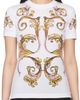Versace Jeans Couture Versace Jeans Couture White Outline Barocco T-shirt - 1