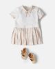 Versace Kids Versace Kids Baby Greca cotton jersey and twill dress - 2