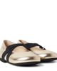 Versace Kids Versace Kids Baby metallic leather ballet flats - 1