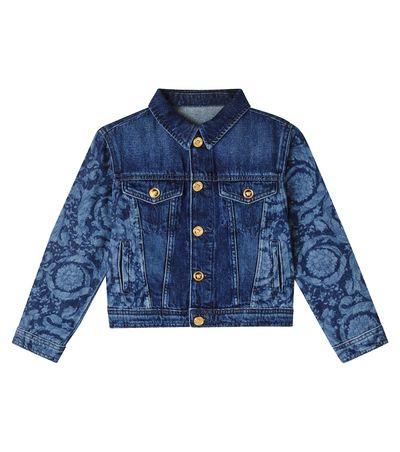 Versace Kids Versace Kids Barocco denim jacket