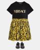 Versace Kids Versace Kids Croc-effect leather Mary Jane flats - 2