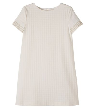 Versace Kids Versace Kids Greca cotton dress