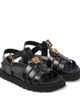 Versace Kids Versace Kids La Medusa leather sandals - 1