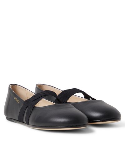 Versace Kids Versace Kids Leather ballet flats