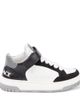 Versace Kids Versace Kids Logo leather sneakers - 4