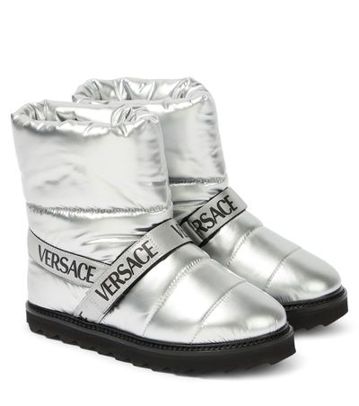 Versace Kids Versace Kids Logo snow boots