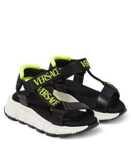 Versace Kids Versace Kids Logo Trigreca sandals