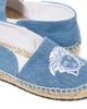 Versace Kids Versace Kids Medusa embroidered denim espadrilles - 5